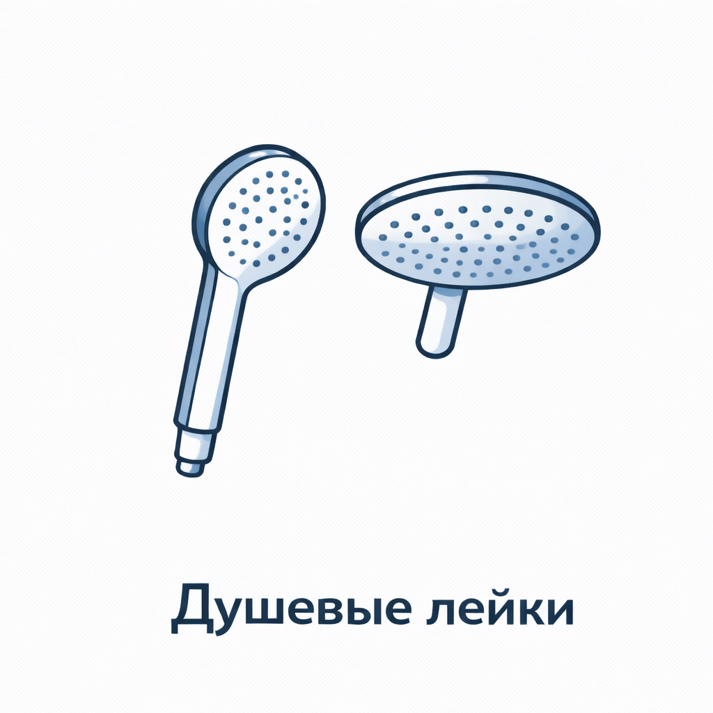 Душевые лейки